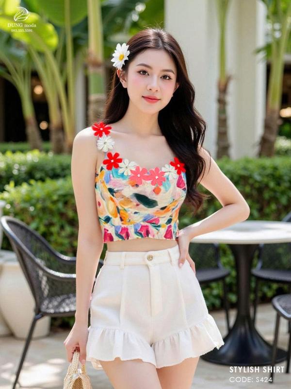 Áo Quảng Châu S424