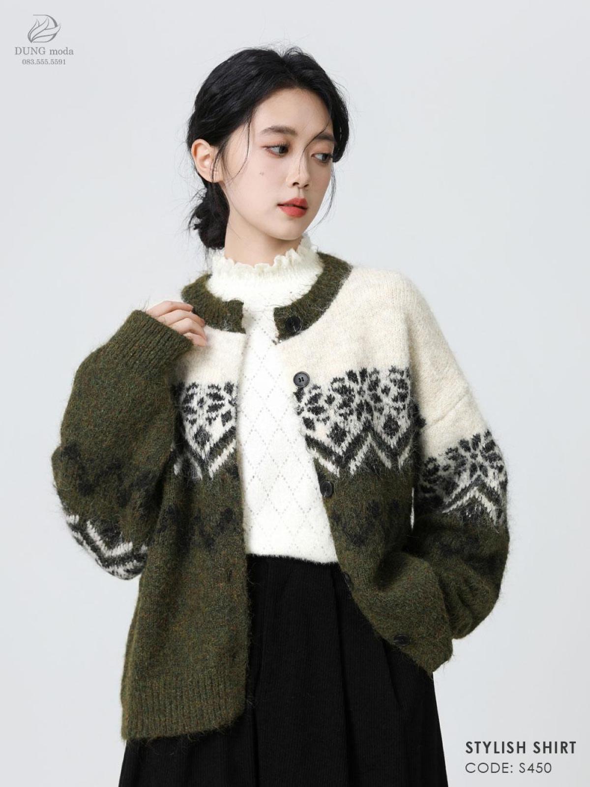 Áo Len DungModa S450-9198, ảnh 12