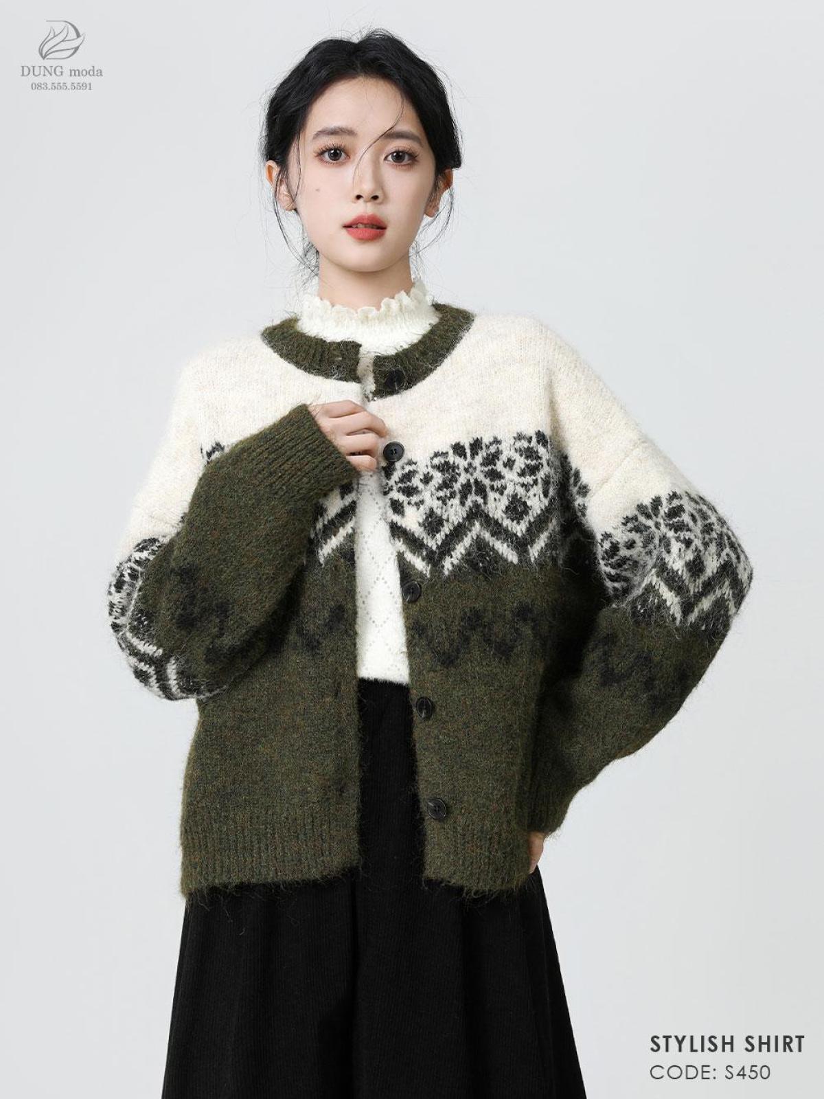 Áo Len DungModa S450-9198, ảnh 11
