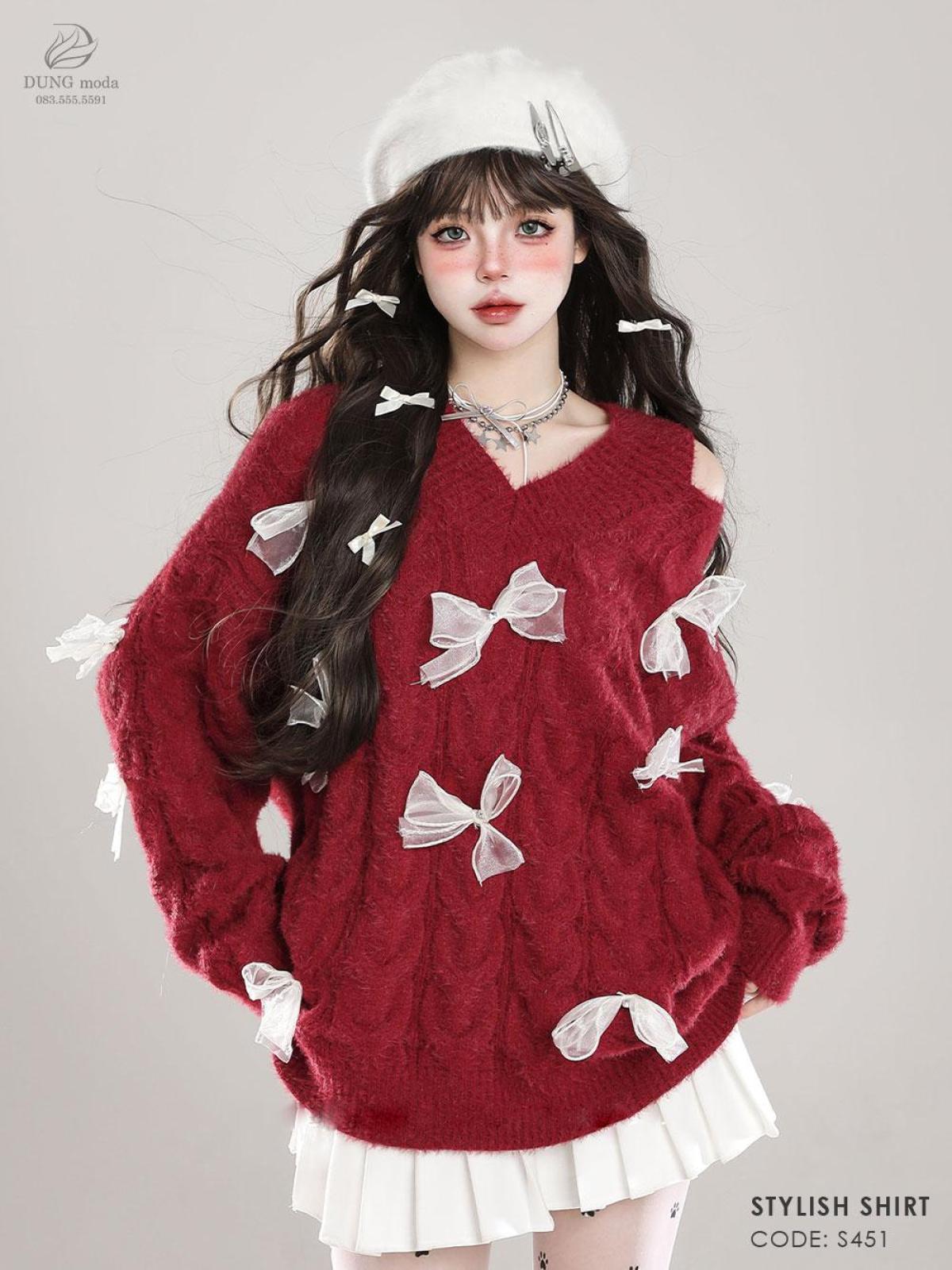 Áo Len DungModa S451-5615, ảnh 10