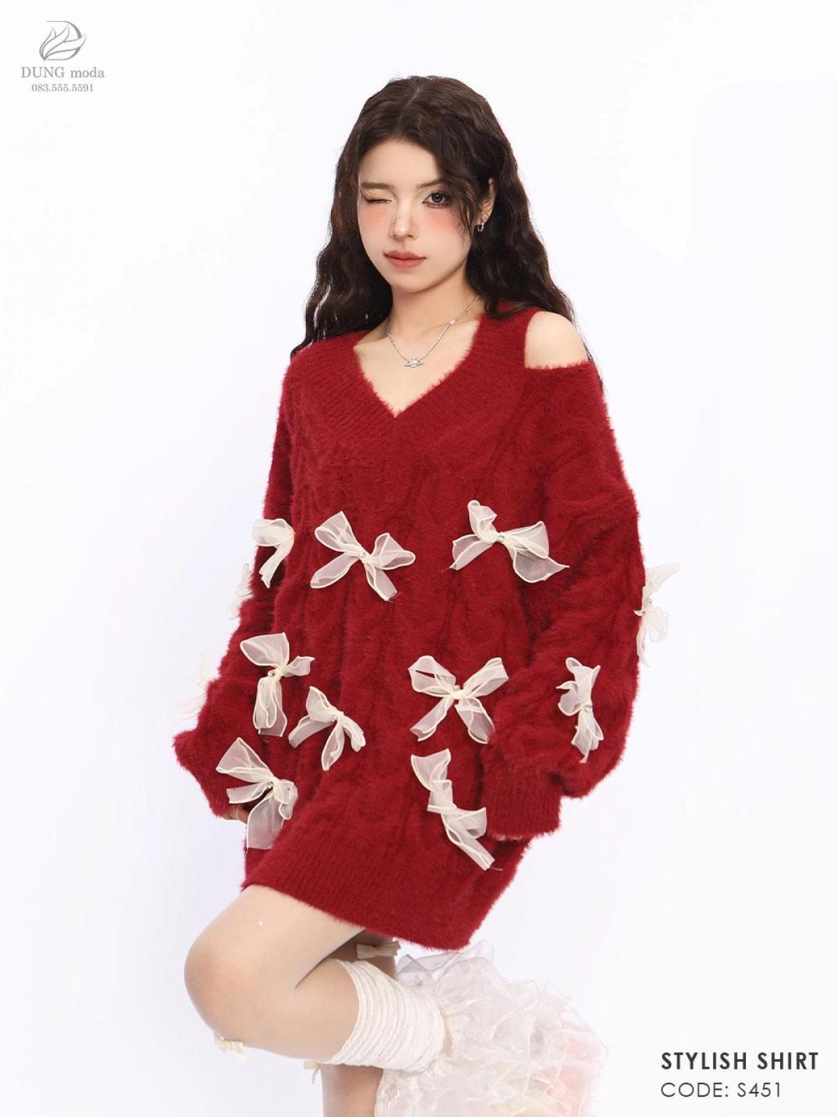 Áo Len DungModa S451-5615, ảnh 12