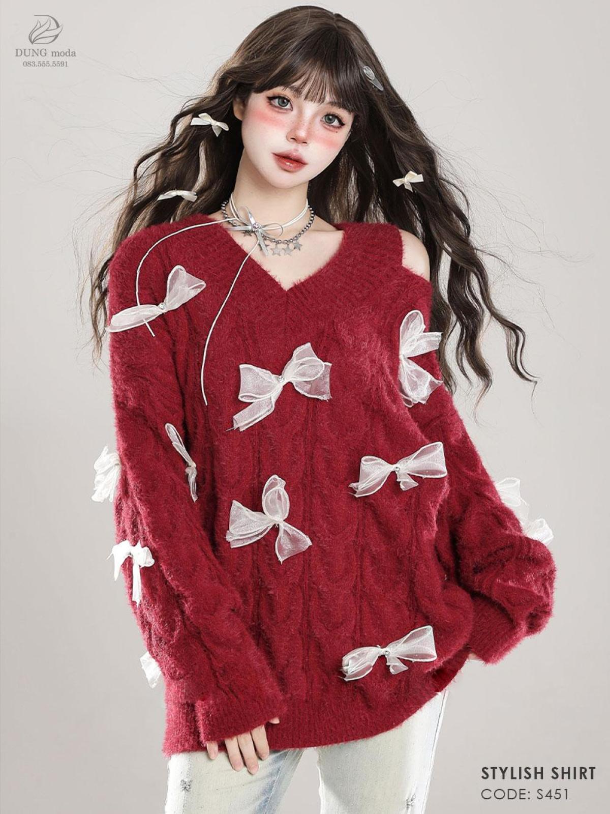 Áo Len DungModa S451-5615, ảnh 8