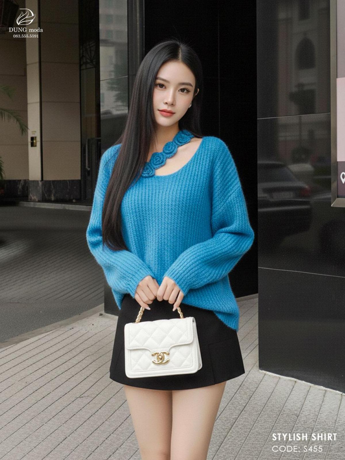 Áo Len DungModa S455-3737, ảnh 12