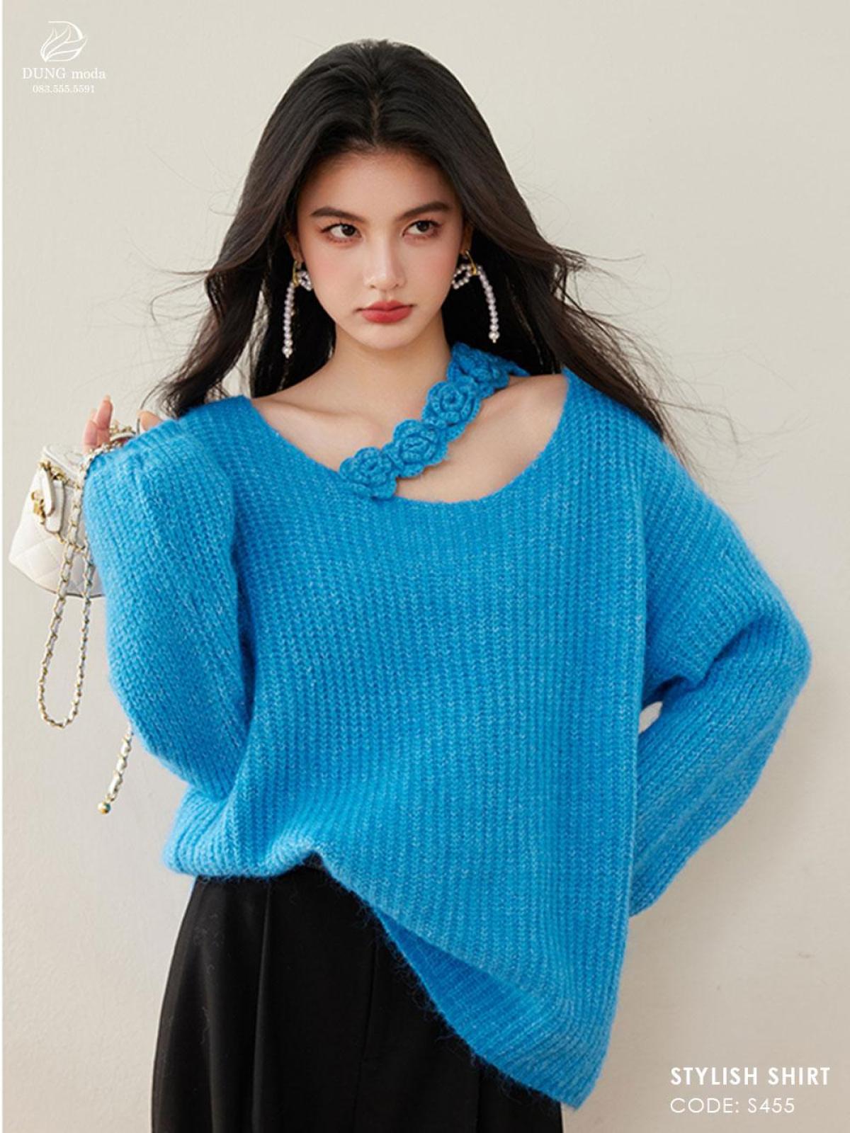 Áo Len DungModa S455-3737, ảnh 4