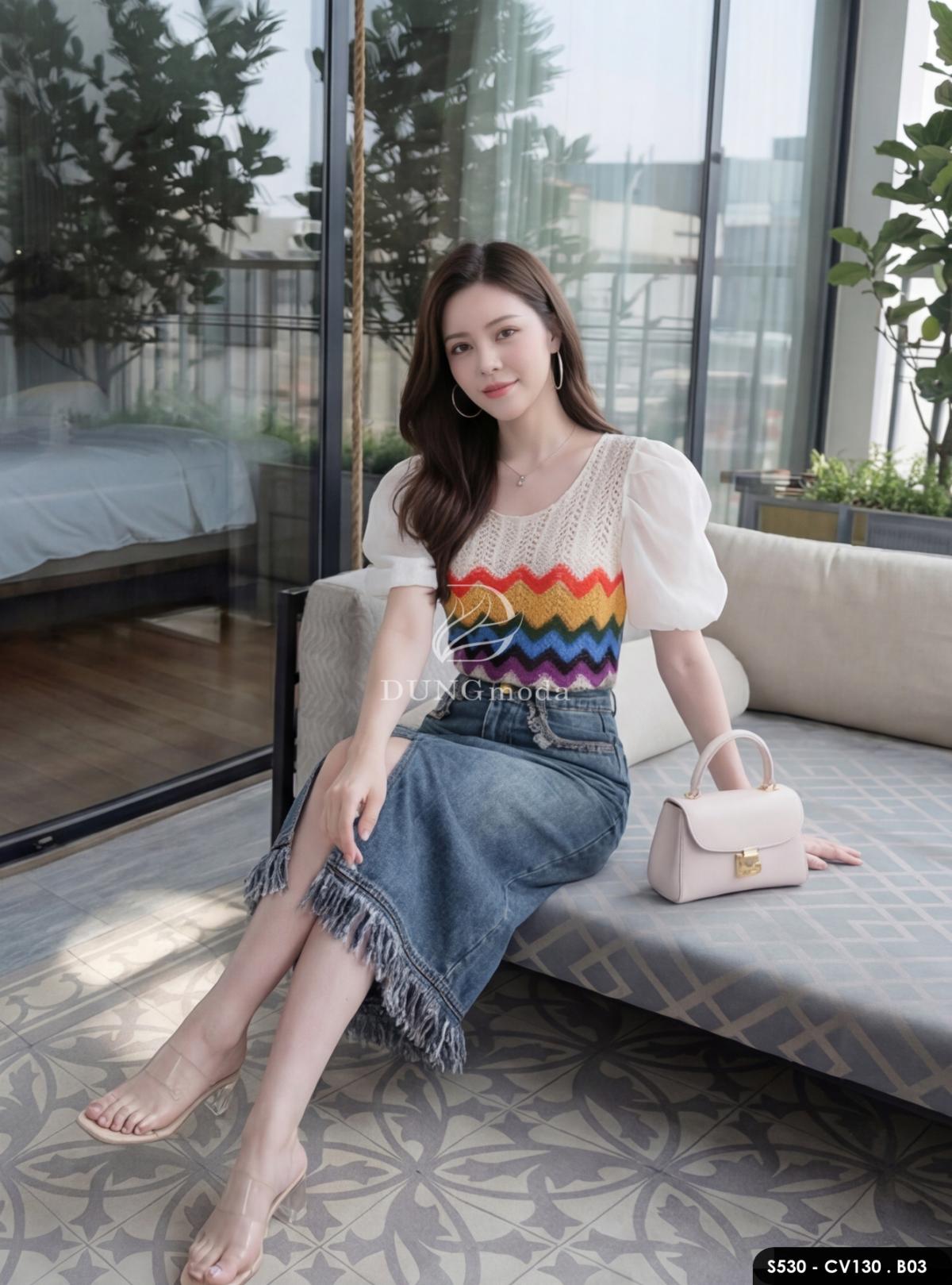 Áo DungModa S530-5068, ảnh 8