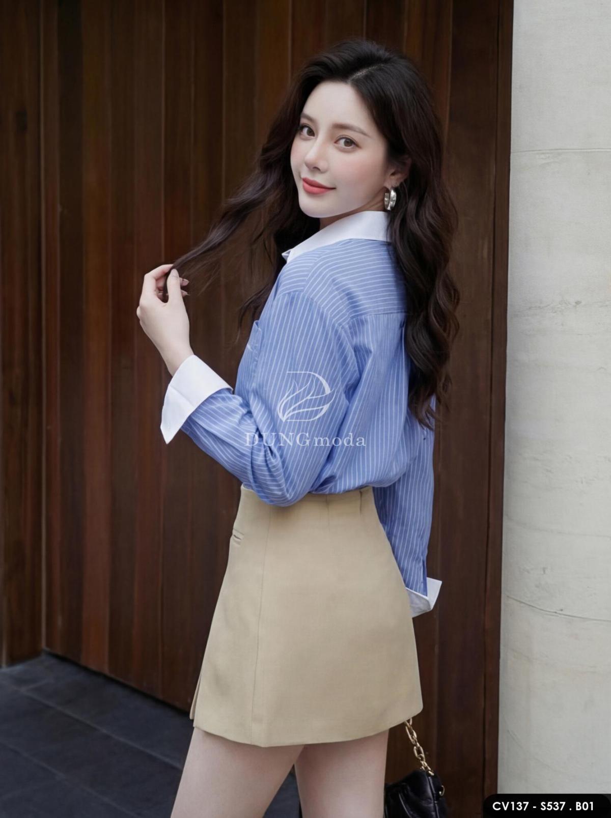 Áo Sơ Mi DungModa S537, ảnh 1