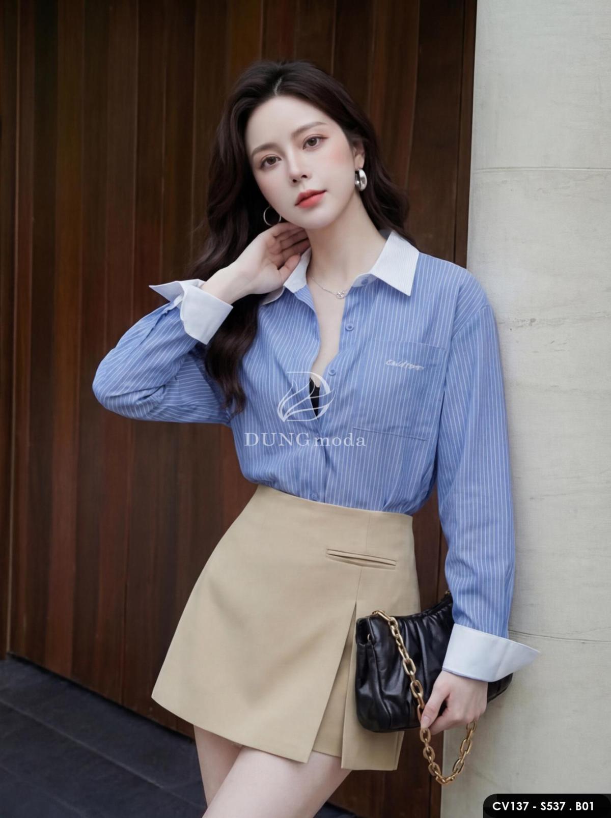 Áo Sơ Mi DungModa S537, ảnh 3