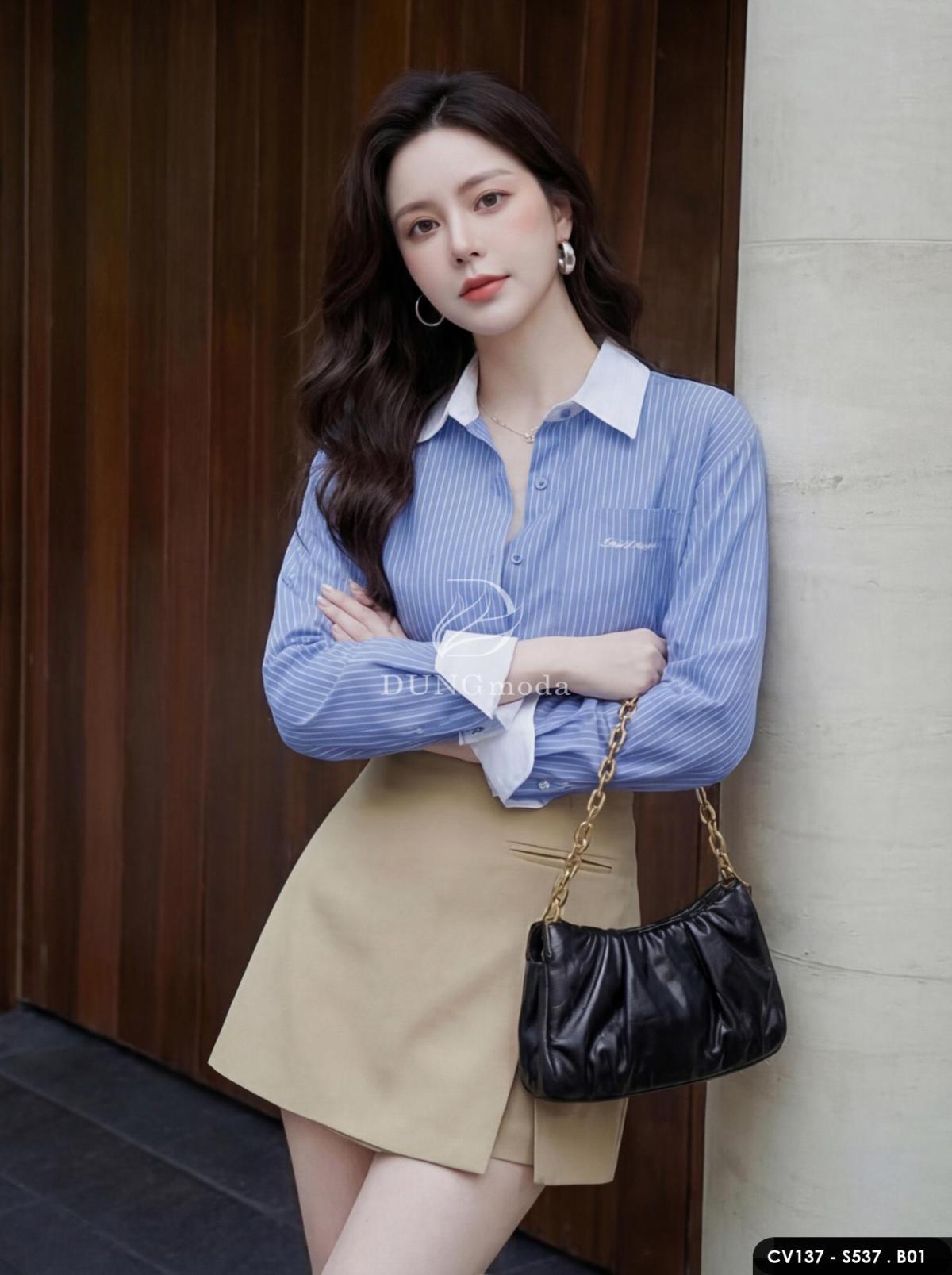 Áo Sơ Mi DungModa S537, ảnh 2