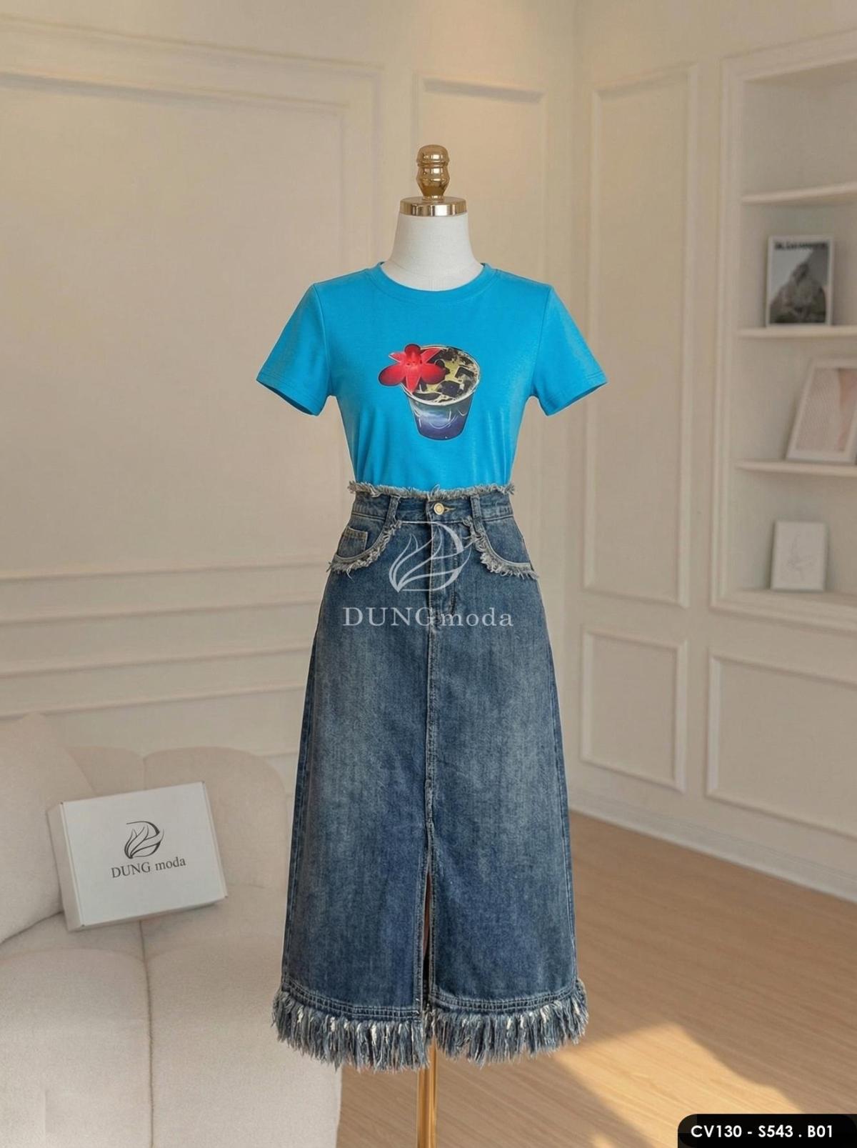 Áo DungModa S543-7785, ảnh 3