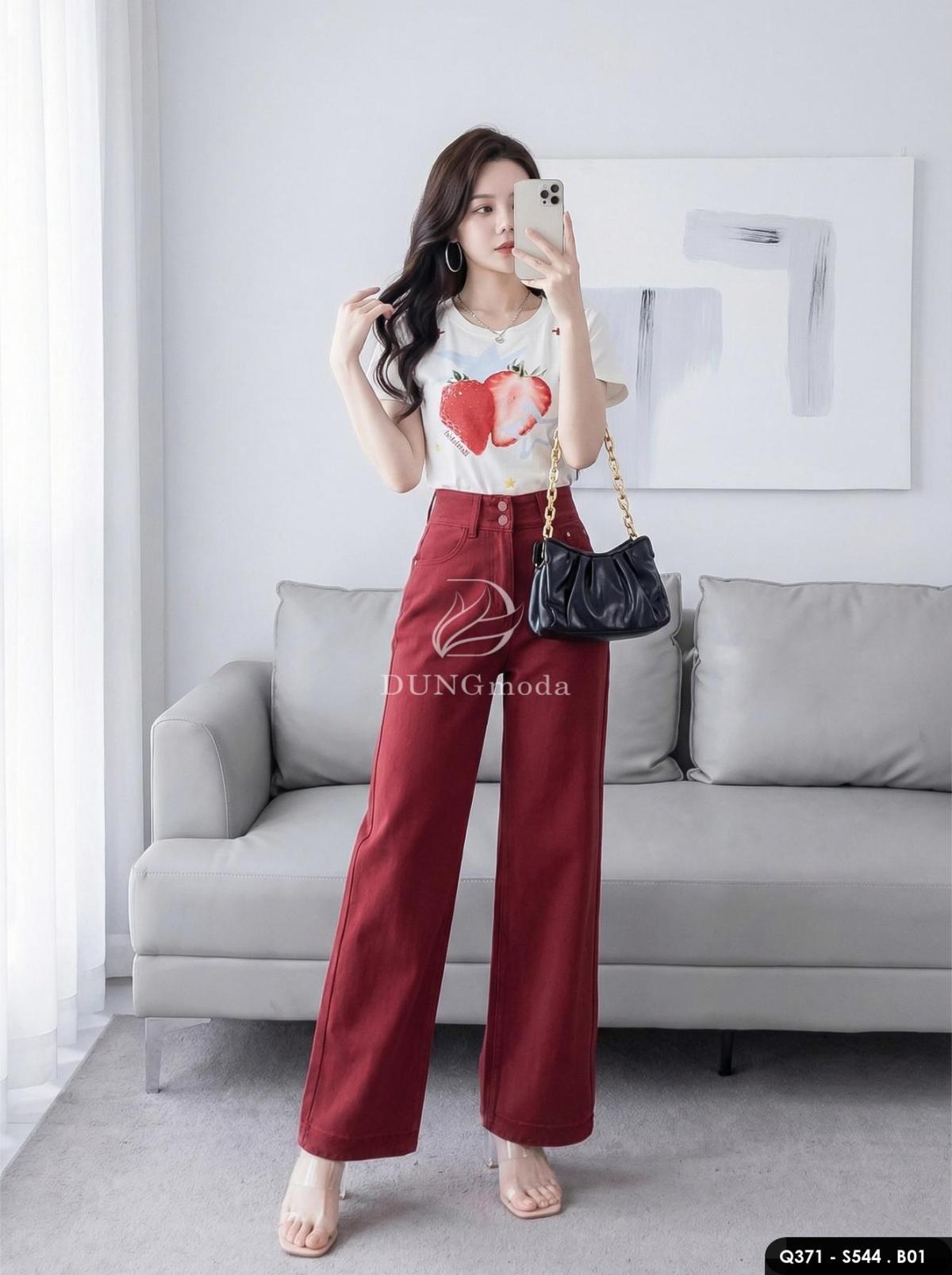 Set Áo DungModa S544 + Quần Jean Q371: Áo DungModa S544 + Quần Jean Q371