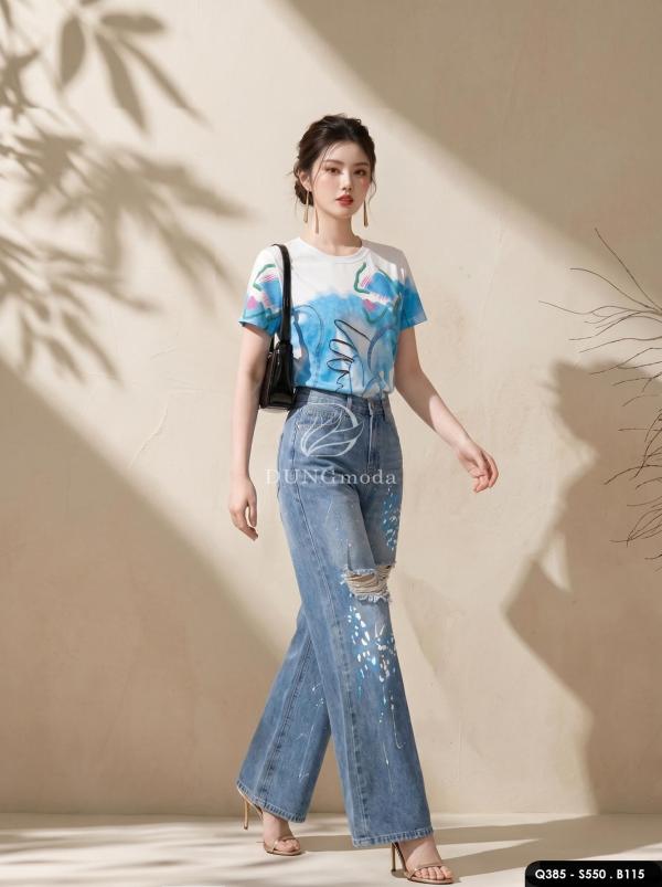 Quần Jean DungModa Q385
