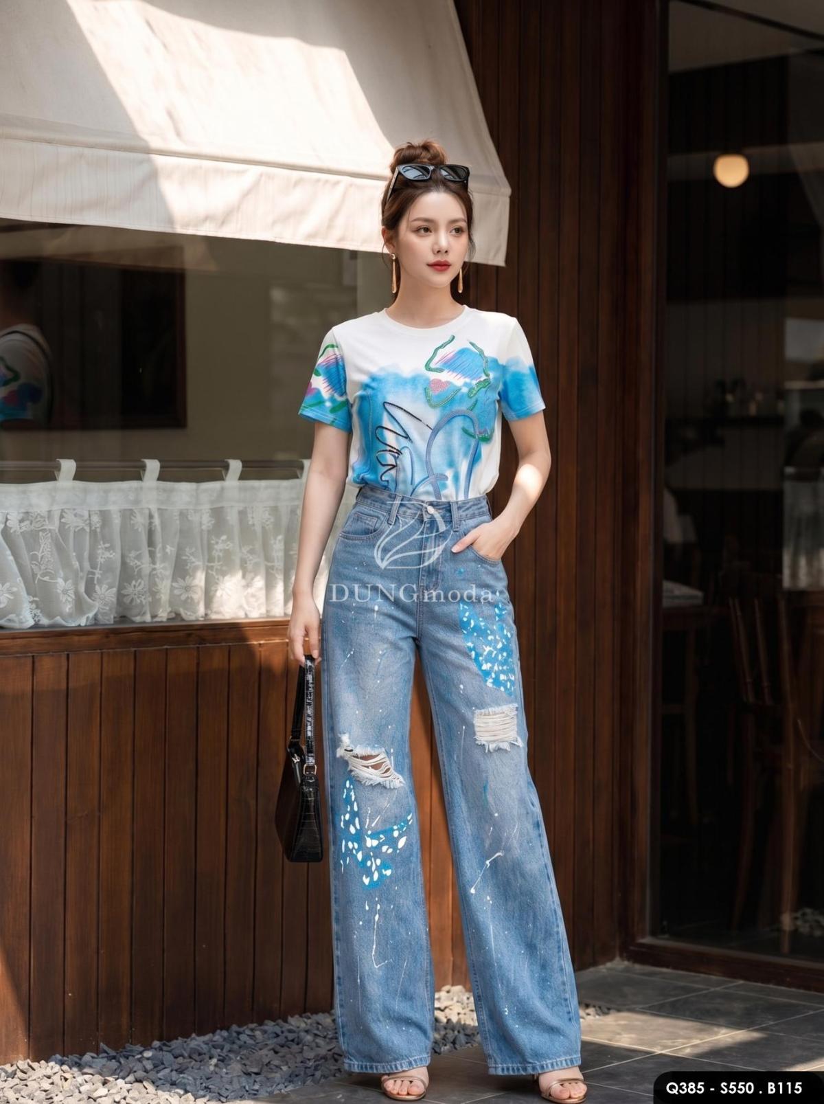 Quần Jean DungModa Q385, ảnh 4
