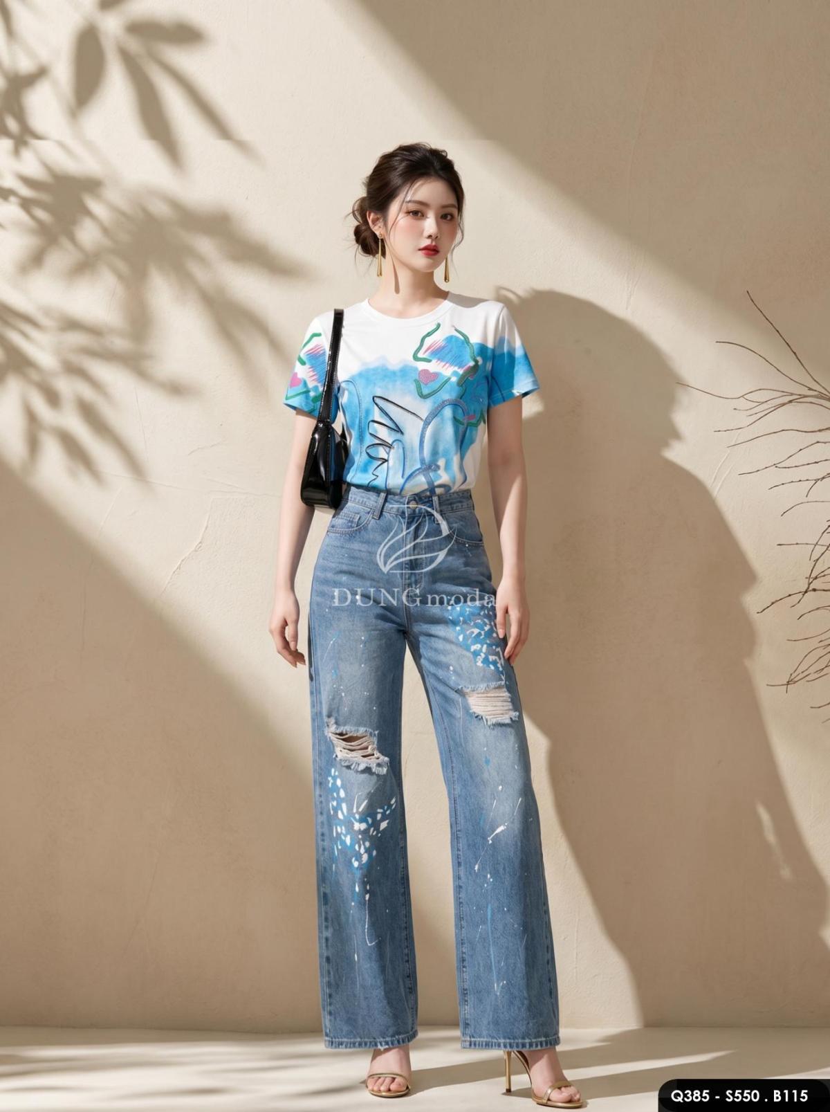 Quần Jean DungModa Q385, ảnh 2