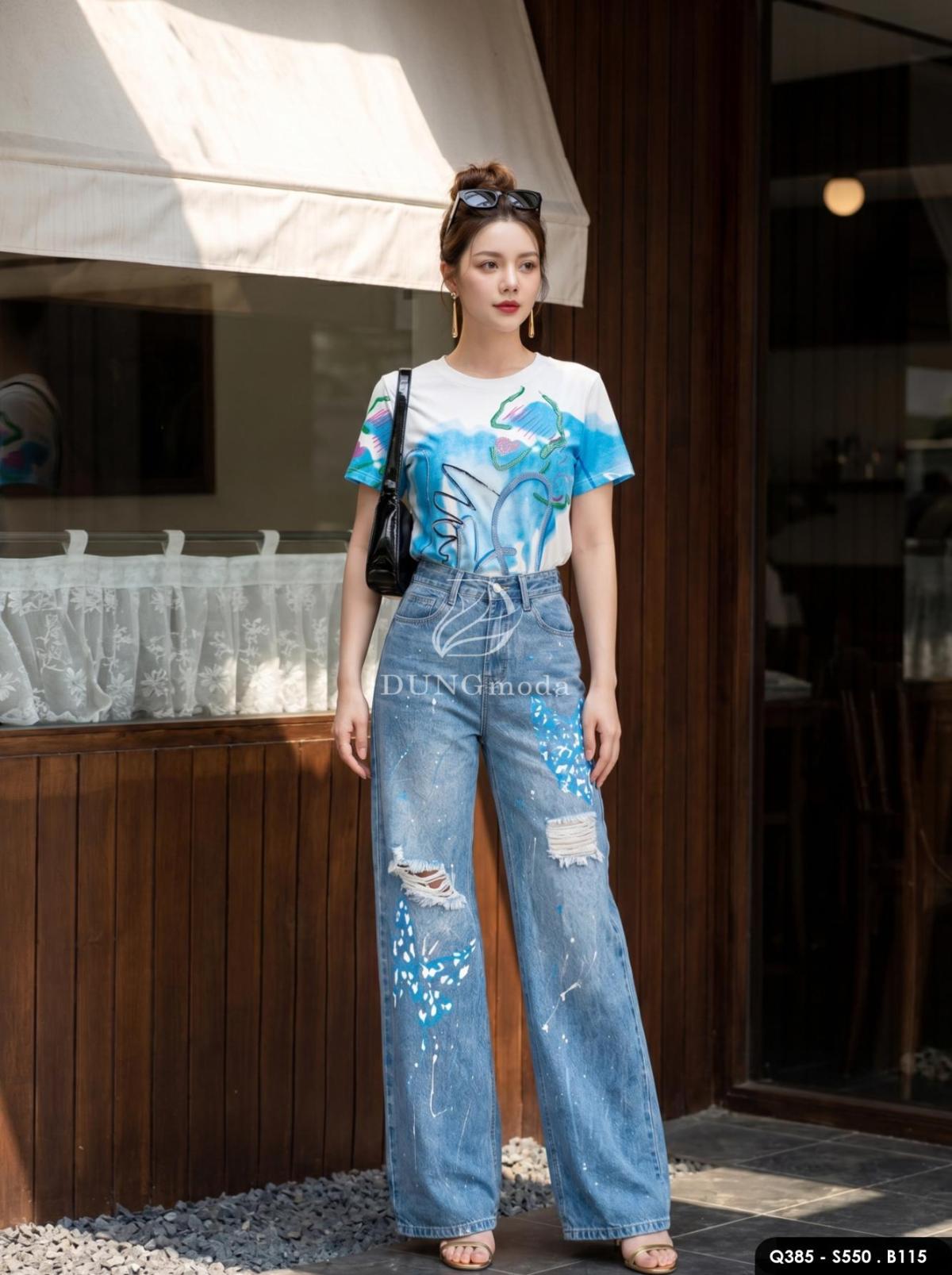 Quần Jean DungModa Q385, ảnh 3