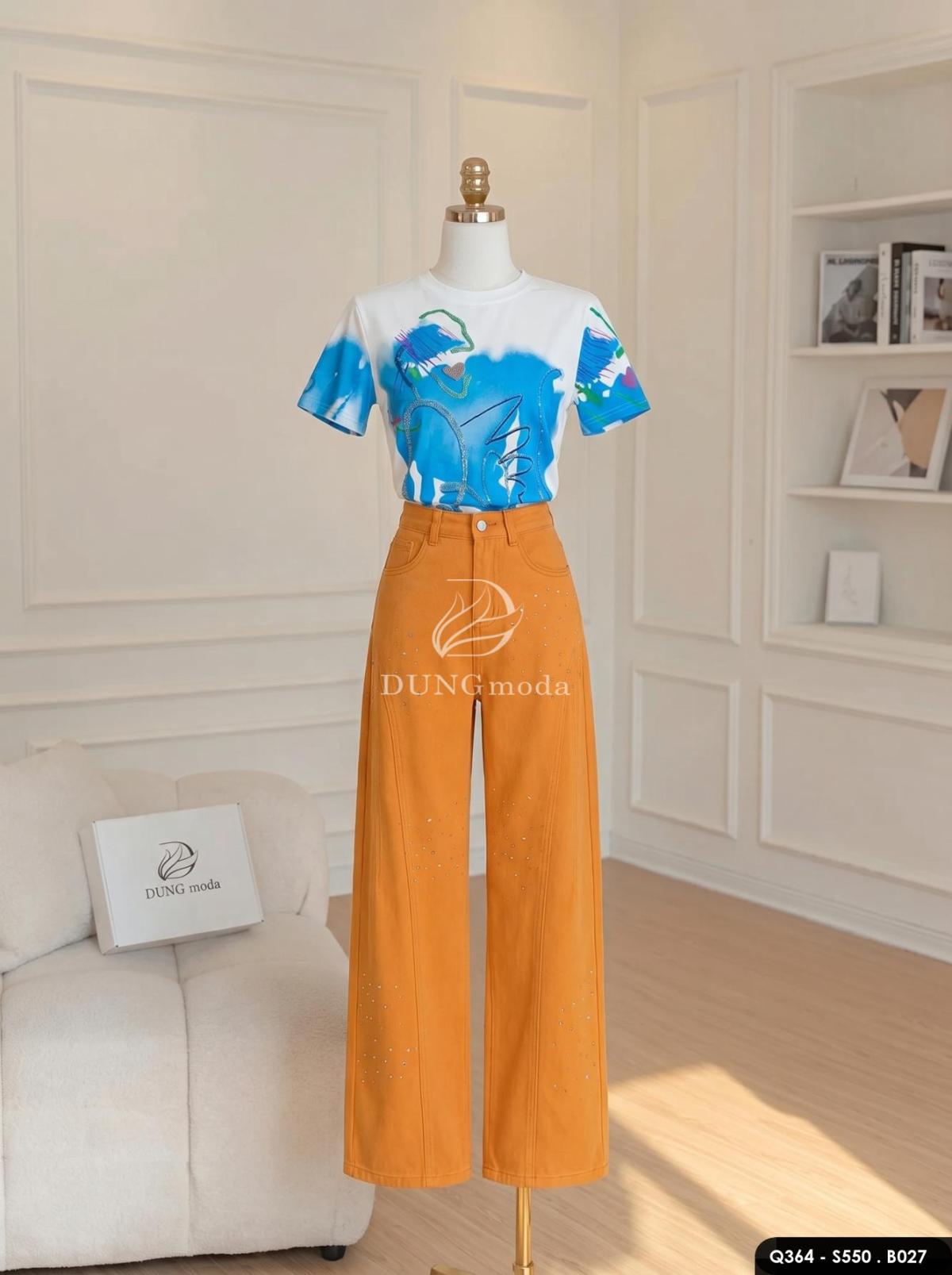 Quần Jean Suông DungModa Q364-2562, ảnh 12