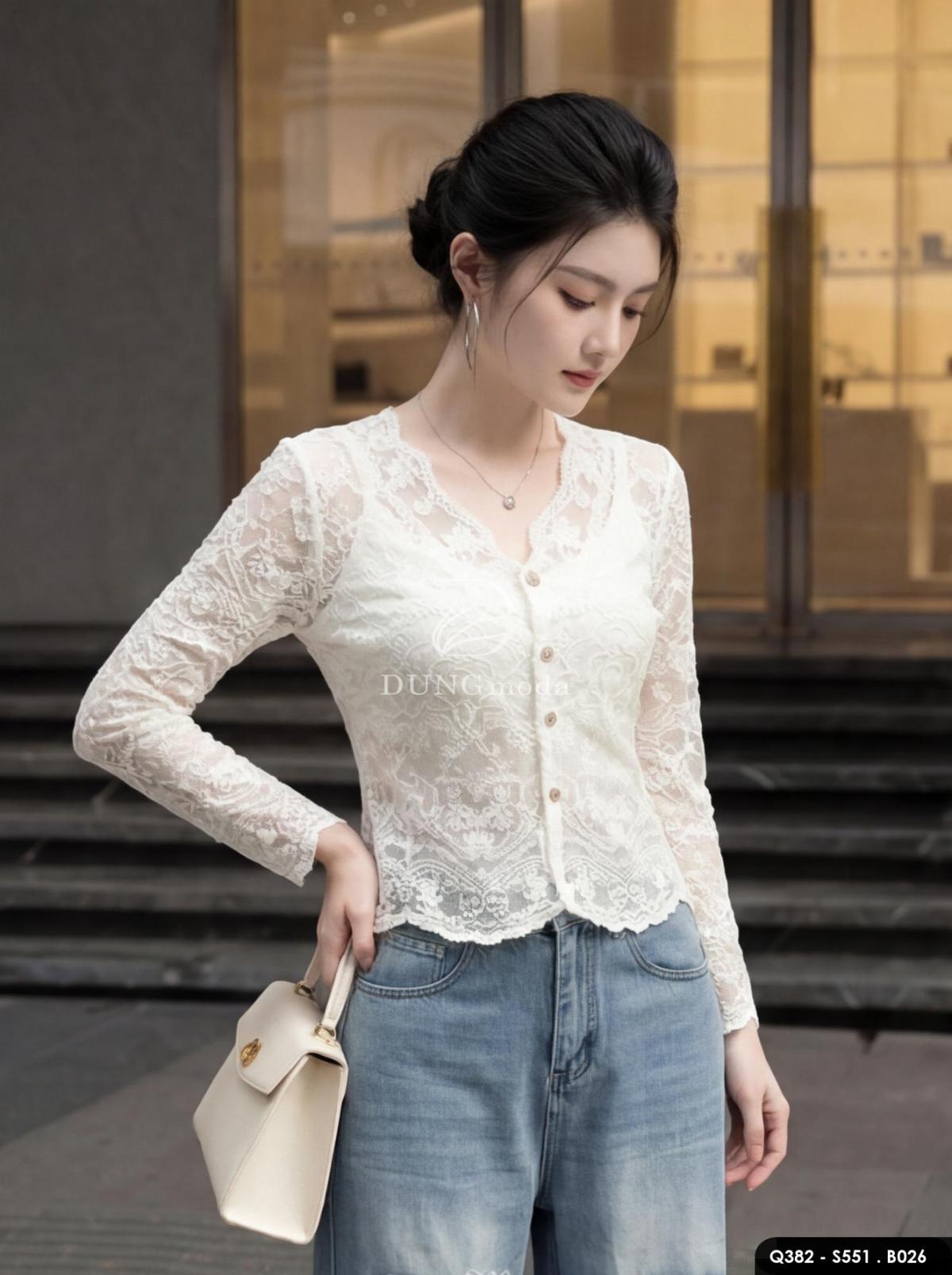 Áo Lưới DungModa S551-21486, ảnh 10