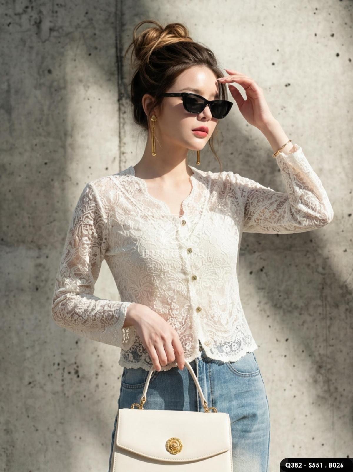Áo Lưới DungModa S551-21486, ảnh 7