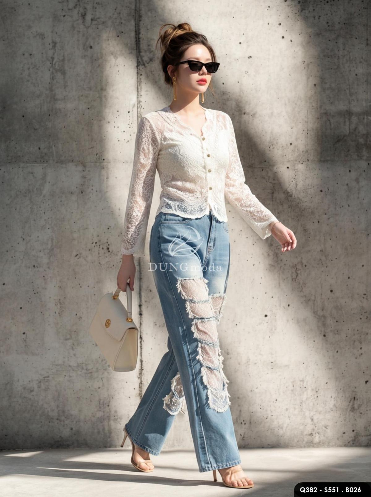 Áo Lưới DungModa S551-21486, ảnh 3
