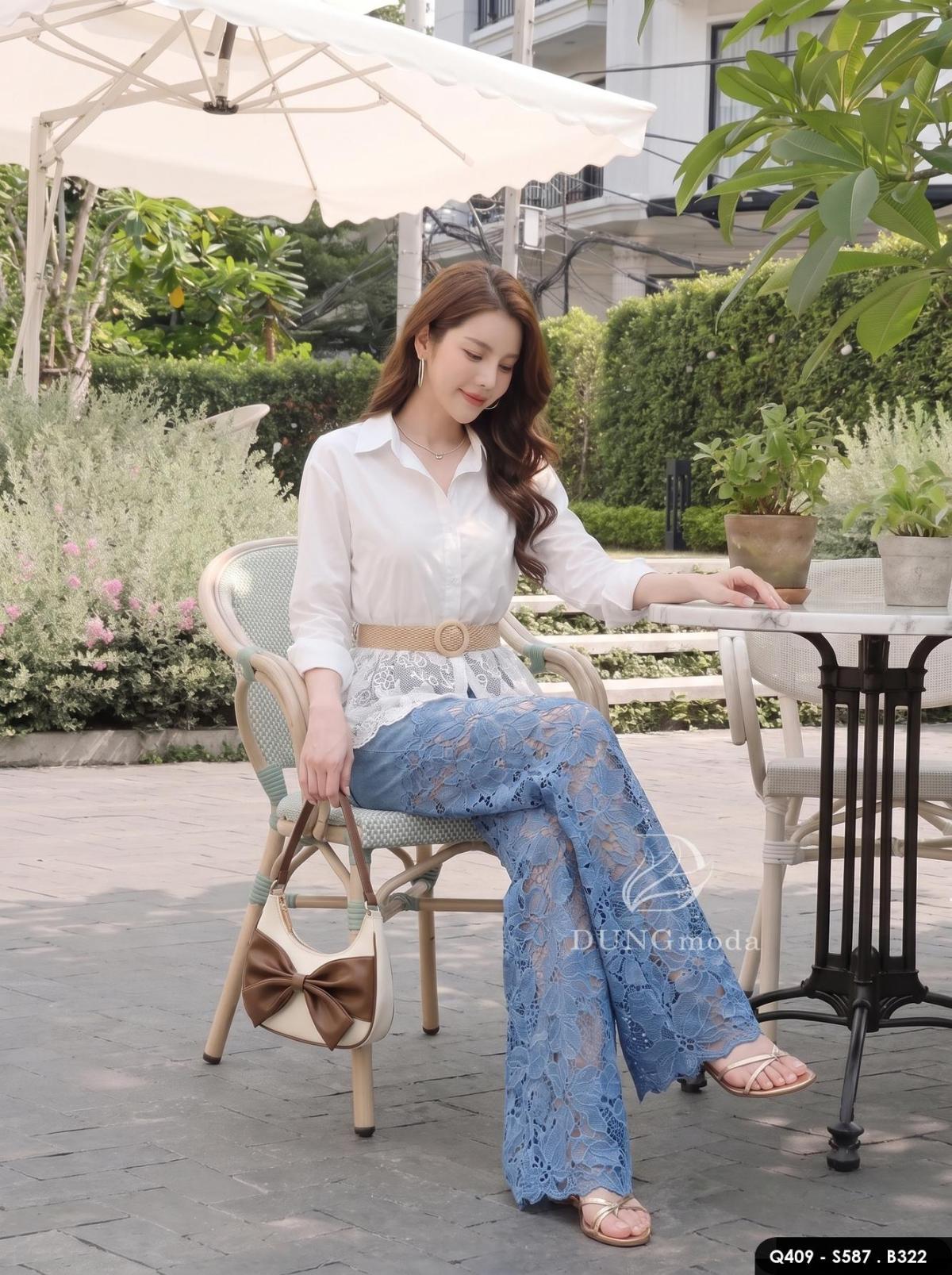 Áo Sơ Mi Kiểu DungModa S587, ảnh 9