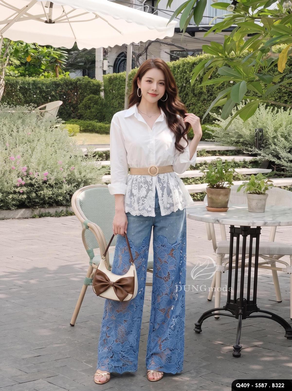 Áo Sơ Mi Kiểu DungModa S587, ảnh 10