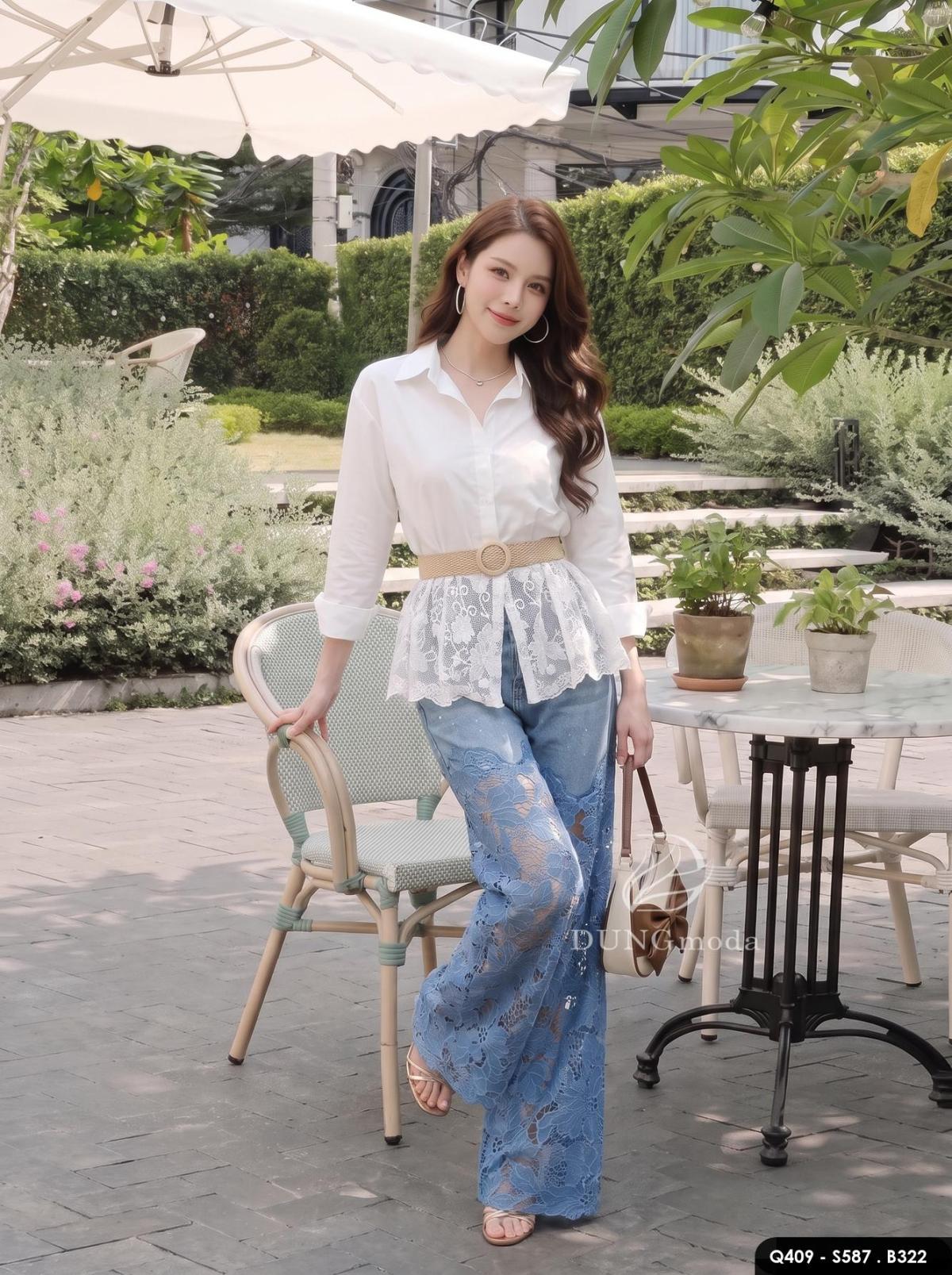 Áo Sơ Mi Kiểu DungModa S587, ảnh 8