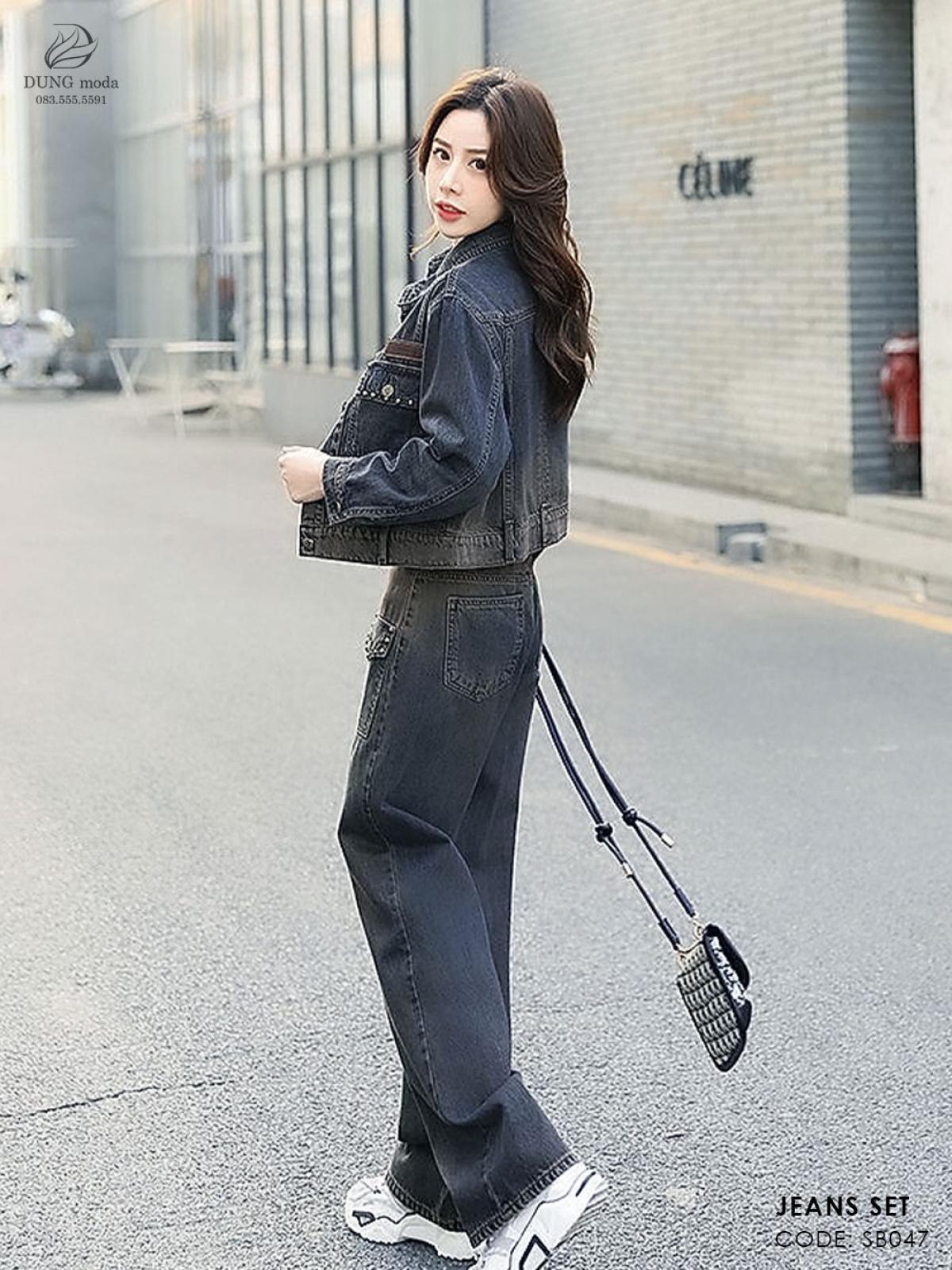 Set Bộ Jean SB047 F7184, ảnh 9