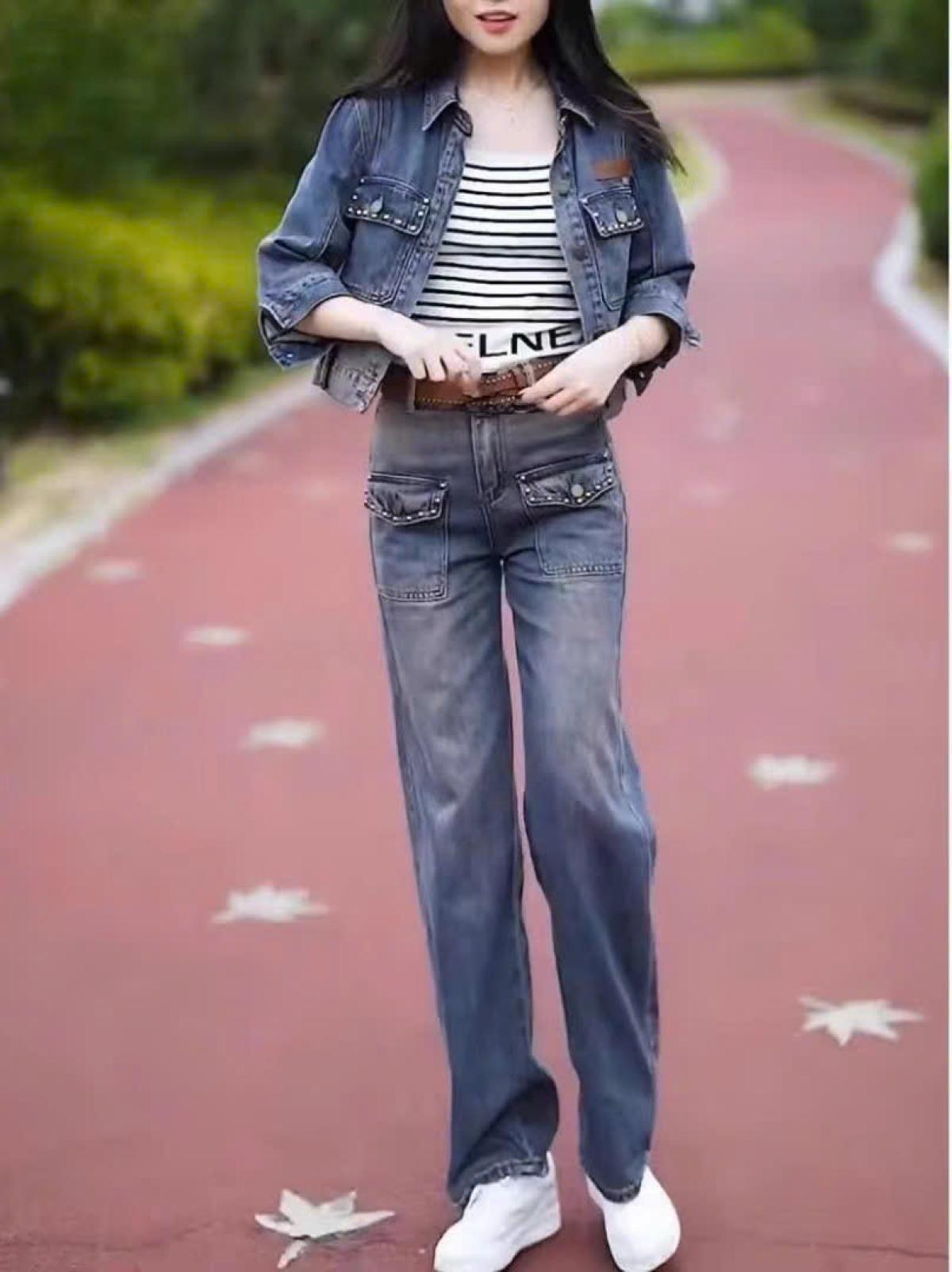 Set Bộ Jean SB047 F7184, ảnh 2