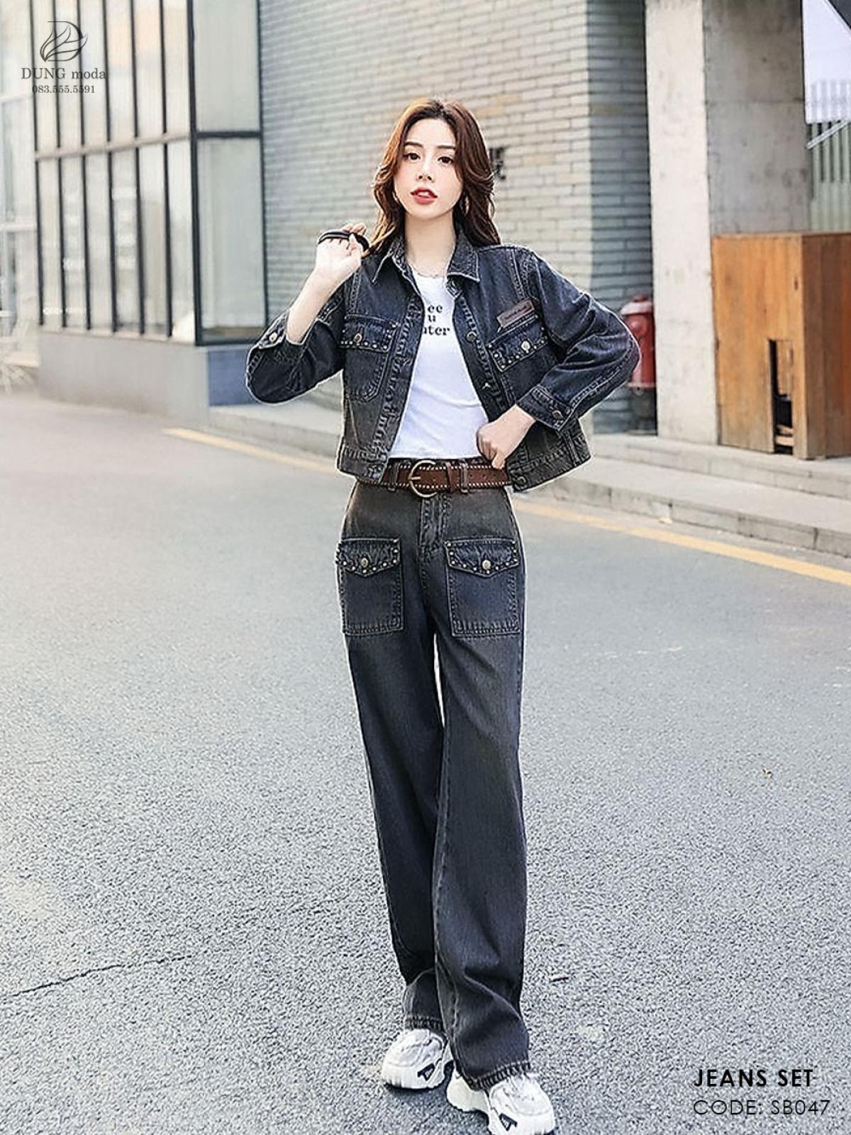 Set Bộ Jean SB047 F7184, ảnh 10